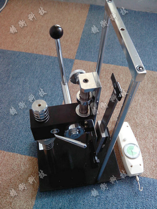 手壓式拉壓測(cè)試架結(jié)構(gòu)圖